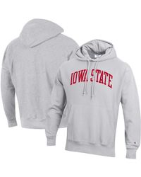 Champion - Washington State Cougars Team Arch Reverse Weave Pullover Hoodie - Lyst