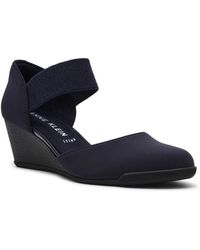 Anne Klein - Tiffany Wedge Heel Pumps - Lyst