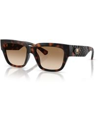 Burberry - Square Gradient Sunglasses Be4506u - Lyst
