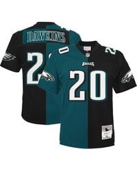Mitchell & Ness - Brian Dawkins Midnight Green And Black Philadelphia Eagles 2004 Split Legacy Replica Jersey - Lyst