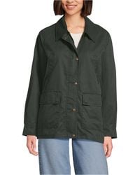 Lands' End - Waxed Barn Jacket - Lyst