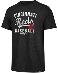 black cincinnati reds shirt