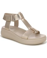Naturalizer - Cersei Strappy Wedge Sandals - Lyst