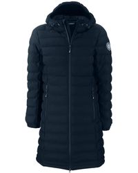 Cutter & Buck - Mission Ridge Repreve Eco Insulated Long Puffer Jacket - Lyst