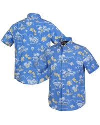 Reyn Spooner - Los Angeles Chargers Throwback Kekai Performance Button-down Shirt - Lyst