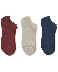 Hanes - Originals Premium Supersoft No Show Socks - Lyst