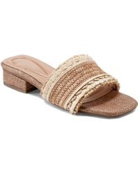 Easy Spirit - Graciela Raffia Block Heel Sandals - Lyst
