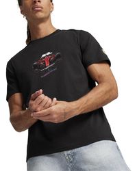 PUMA - Scuderia Ferrari Regular-fit Formula One Race Car Graphic T-shirt - Lyst