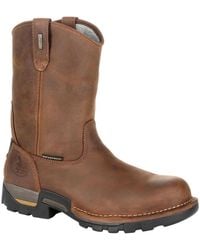 Georgia Boot - Eagle One Waterproof Pull On Work Boot - Lyst