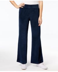 charter club velour pants