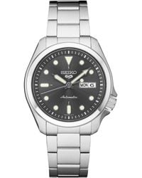 Seiko - Automatic 5 Sports Stainless Steel Bracelet Watch 43mm - Lyst
