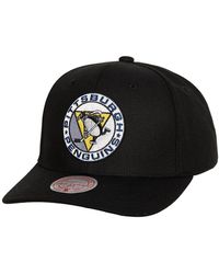 Mitchell & Ness - Pittsburgh Penguins Team Ground Pro Adjustable Hat - Lyst