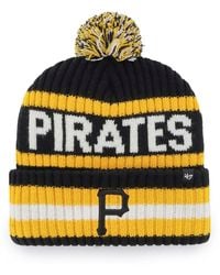 '47 - Pittsburgh Pirates Bering Cuffed Knit Hat - Lyst