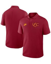 Nike - Usc Trojans Primetime Victory Legacy Vault Logo Performance Polo Shirt - Lyst