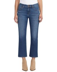 Jag - Eloise Mid Rise Cropped Bootcut Jeans - Lyst