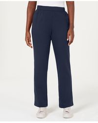 karen scott petite drawstring active pants