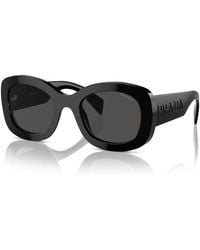 Prada - Oval Sunglasses - Lyst