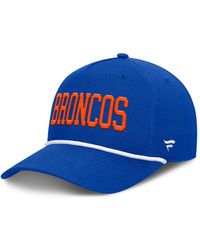 Fanatics - Boise State Broncos Foul Ball Rope Adjustable Hat - Lyst