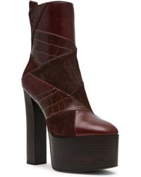 Steve Madden - Semona High Platform Dress Booties - Lyst