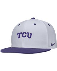 Nike - Tcu Horned Frogs On-field Baseball Performance Fitted Hat - Lyst
