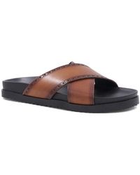 Bruno Magli - Federico Slip On Sandals - Lyst