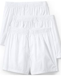 Lands' End - Essential Boxer 3 Pack - Lyst