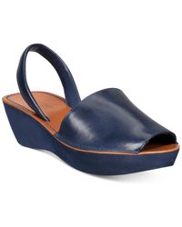 Kenneth Cole - Fine Glass Wedge Sandals - Lyst