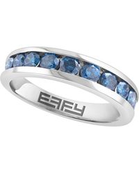 Effy - Blue Diamond Ring (1 Ct. T.w. - Lyst