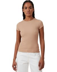 Cotton On - The One Rib Crew Neck Short Sleeve T-shirt - Lyst