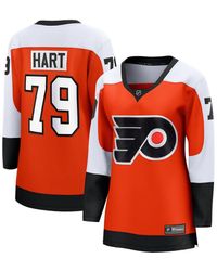 Fanatics - Carter Hart Philadelphia Flyers Home Premier Breakaway Player Jersey - Lyst