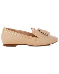 Rag & Co - Philoha Studs & Tassels Detail Flat Loafers - Lyst