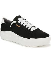 Dr. Scholls - Time Off Go Closed Round Toe Lace Up Platform Sneakers - Lyst