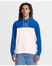 Fanatics - Royal/white Paris Saint-germain Retro Overhead Tri-blend Hoodie - Lyst