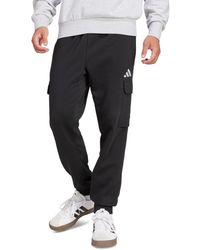 adidas - Essentials Fleece Cargo Pants - Lyst