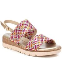 Xti - Double Strap Flat Sandals By - Lyst