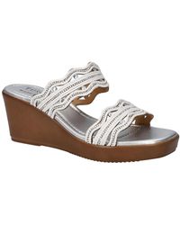 Easy Street - Selva Wedge Heel Sandals - Lyst