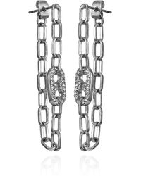 Vince Camuto - Tone Cable Chain Link Dangle Drop Earrings - Lyst