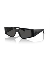 Dolce & Gabbana - Rectangle Sunglasses - Lyst