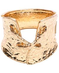 SOH - Dented Tie-up Statement Bracelet - Lyst