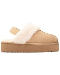 Xti - Suede Casual Slingback Clogs - Lyst