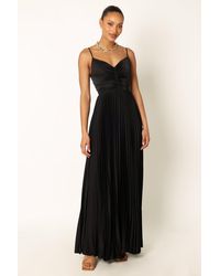 Petal & Pup - Naira Pleated Maxi Dress - Lyst