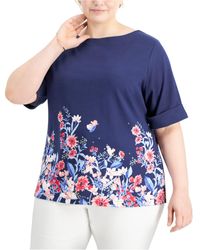 macy's karen scott petite tops