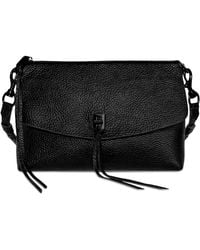 Rebecca Minkoff - Darren Small Leather Top Zip Leather Shoulder Bag - Lyst