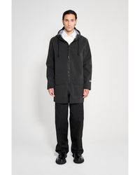 Stutterheim - Stockholm Patch Matte Raincoat - Lyst