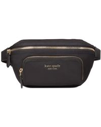 kate spade black fanny pack