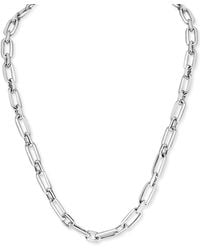 Effy - Effy Large Oval Link 22" Chain Necklace - Lyst