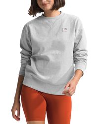 The North Face - Heritage Patch Logo Sweatshirt - Lyst