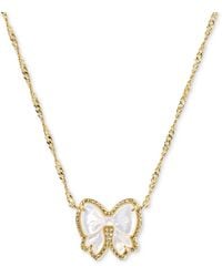 Kendra Scott - Haley Bow Short Pendant Necklace - Lyst