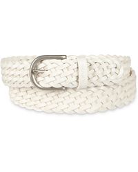 Levi's - Fully Adjustable Leather Braided Belt - Lyst