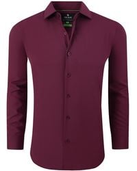 Tom Baine - Performance Stretch Solid Button Down Shirt - Lyst